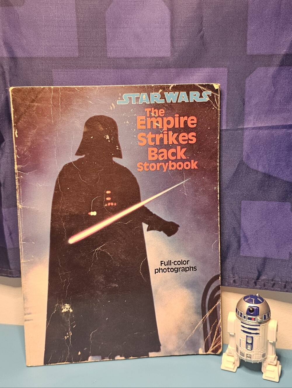 Star Wars Book (Vintage) & Figurine (Vintage)